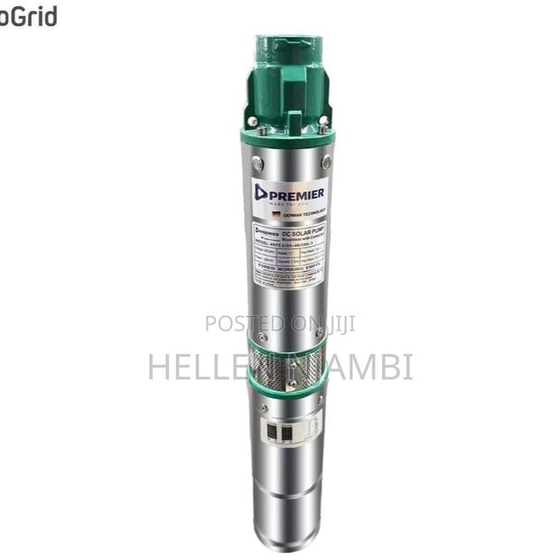 Premier Dc Solar Submersible Pump- 1" Outlet, 3m3/H 65m Head