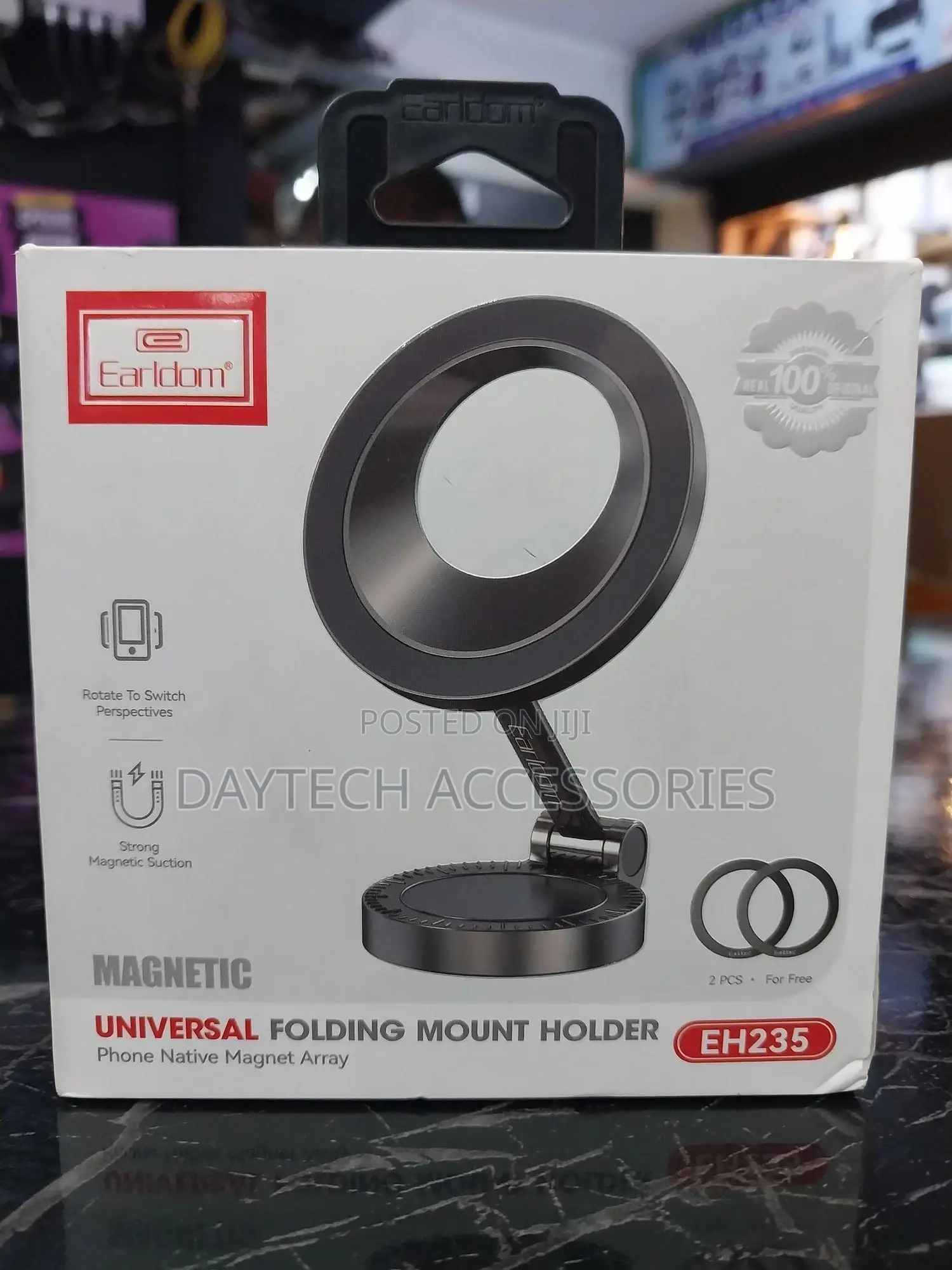 Earldom Multifunctional 360' Rotation Dashboard Magnetic Car Mount