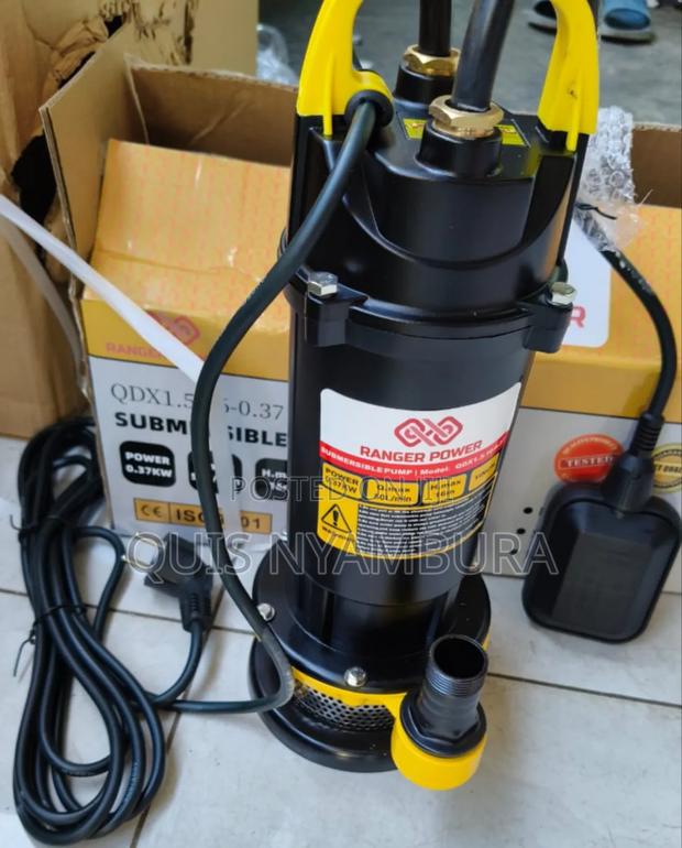 0.5hp Electric Submersible Pump/Range Power Electric Water Pump