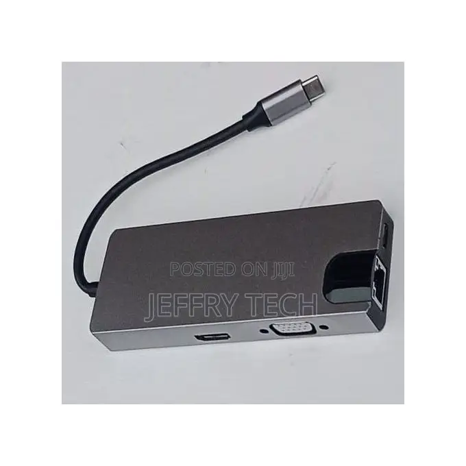 Type-C to HDTV Multi Function Adapter 8 in 1