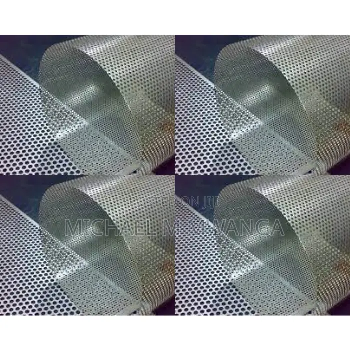 Premium-Grade Stainless Steel 4ft X 8ft Perforated Sheet