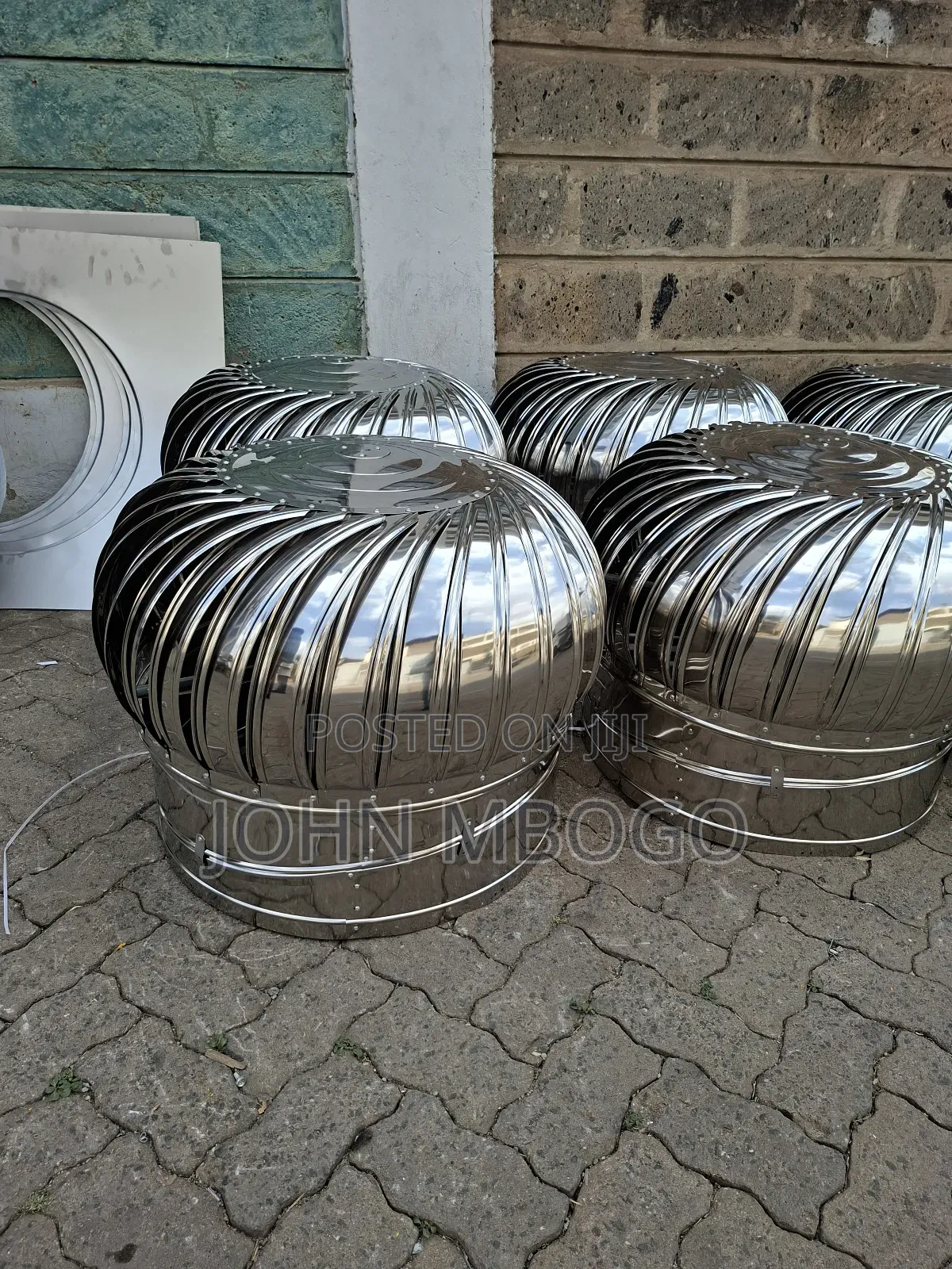 Wind Driven Roof Ventilators.