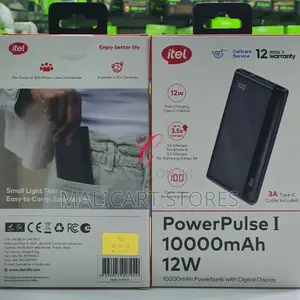 Itel Power Pulse 1 A1121 12w 10000mah Power Bank