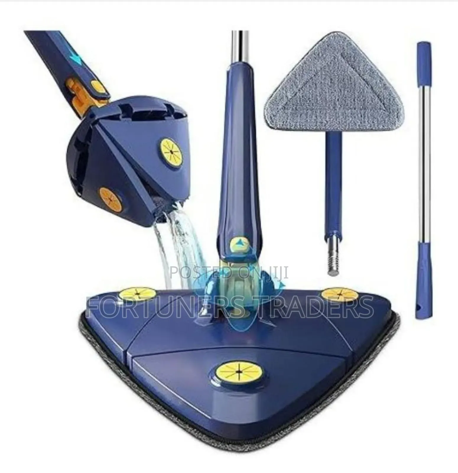 360° Adjustable/Rotatable Mop, Triangular Mop