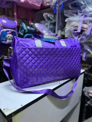 Emery Rose Quilted Large Waterproof Capacity Duffle Bag