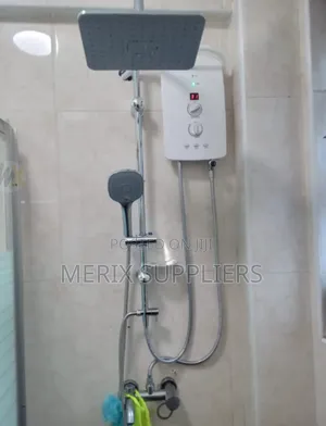 Instant Shower Water Heater With Rain Shower Set