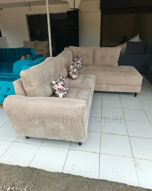 Brown Butterfly 6 Seater Corner Sofas