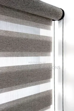 Stylish Dual-Layer Zebra Blinds – Light Filtering Window Solutions