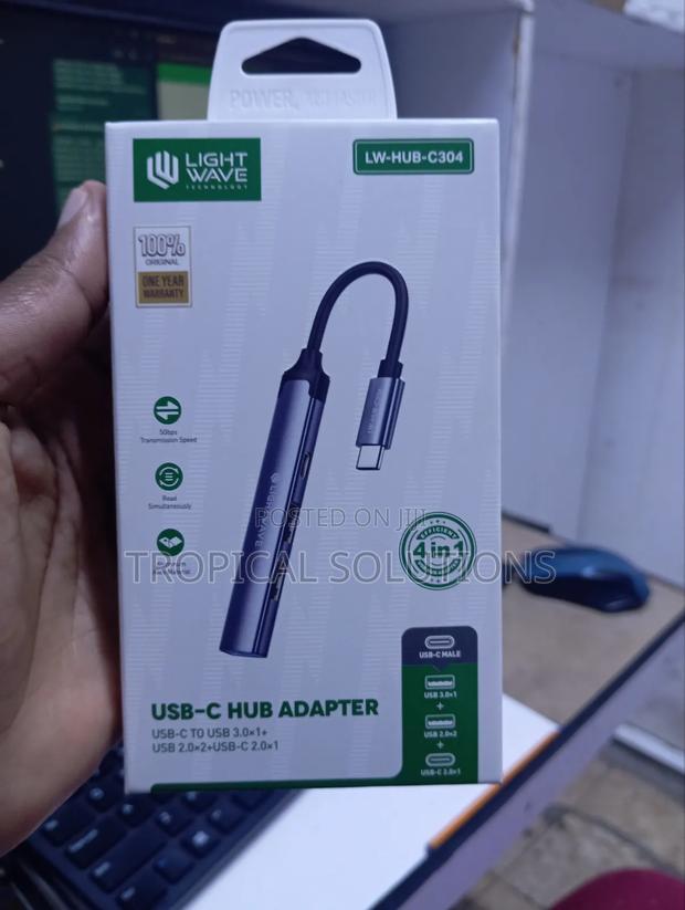 Lightwave Usb Hub Adapter Usb-C Hub Adapter - thumbnail 2