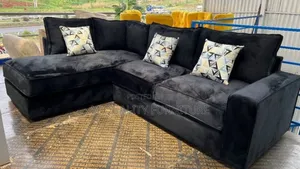 Black Elegant Quality Modern Sofas