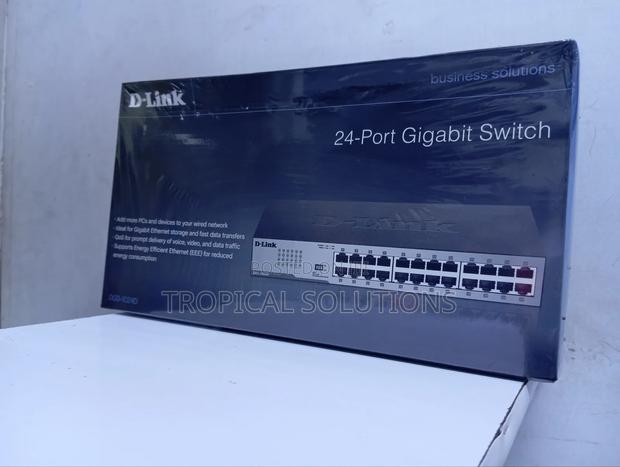 D-Link 24port Unmanaged Gigabit Switch DGS-1024d