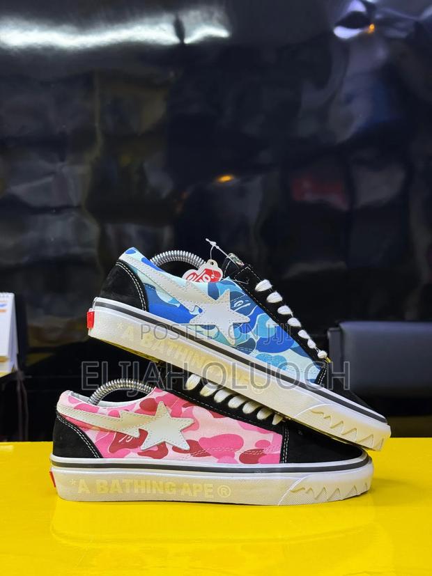 Vans Lx Old Skool X Bape Abc “ Multi-Camo” I - main view