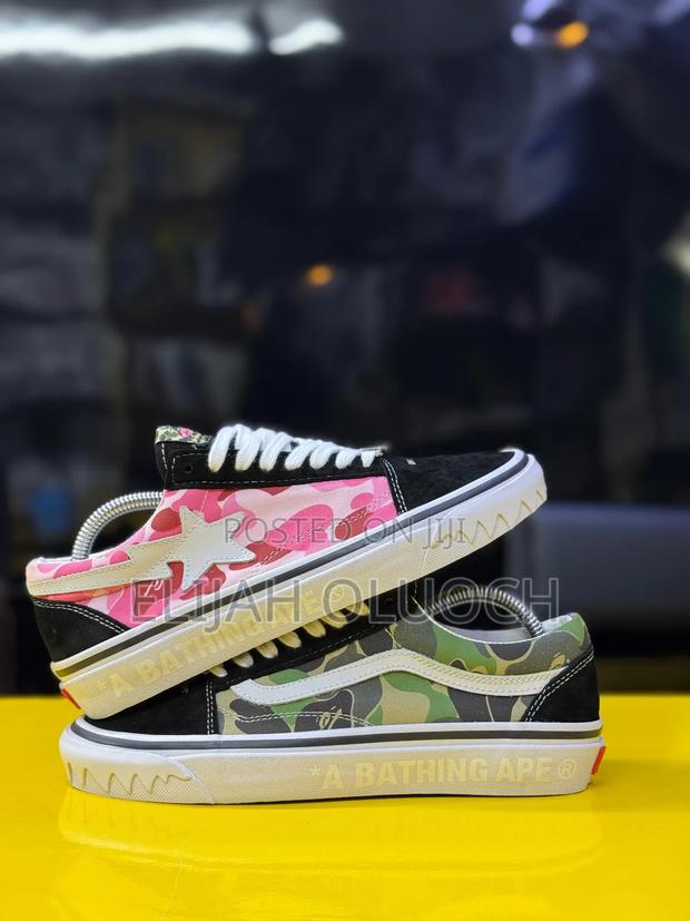 Vans Lx Old Skool X Bape Abc “ Multi-Camo” I - thumbnail 3