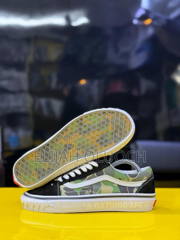 Vans Lx Old Skool X Bape Abc “ Multi-Camo” I - thumbnail 4
