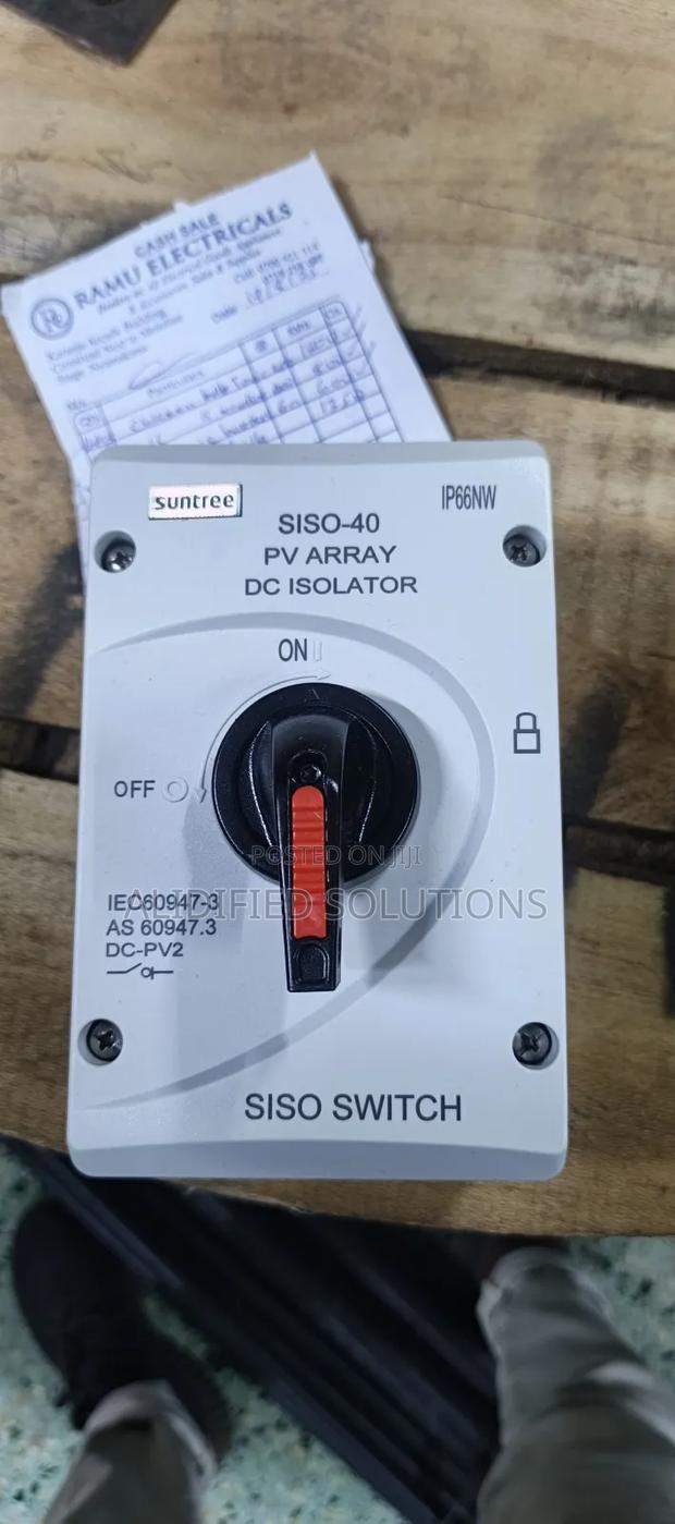 Suntree Dc Isolator 32a 1000v - main view