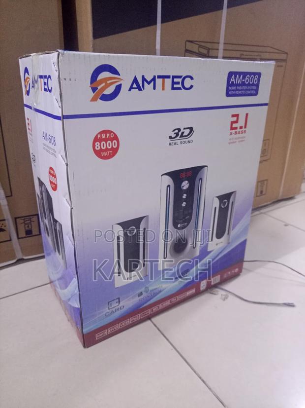 Amtec Am-608 2.1ch 8000w Multimedia Speaker System