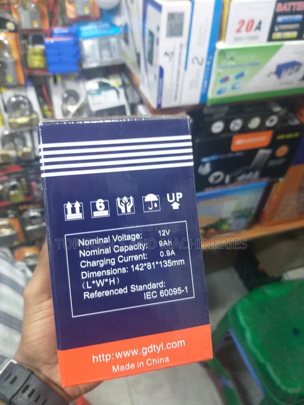 Tyl 12v 9ah Motorcycle Battery - thumbnail 2