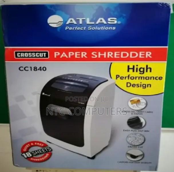 Atlas Cc1840 Cross Cut 18 Sheet Paper Shredder