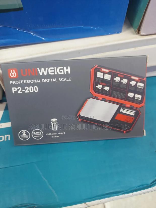 Uniweigh P2-200 Professional Digital Scale. - main view