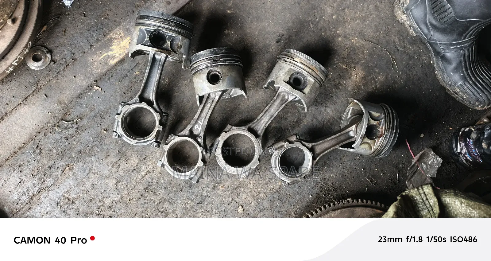 1kd,2kd, 1tr,1kz Pistons, Conrodes