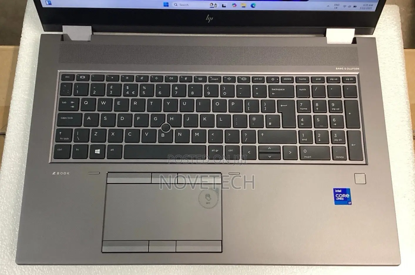 Laptop HP ZBook Fury 17 G7 32GB Intel Core I9 SSD 512GB