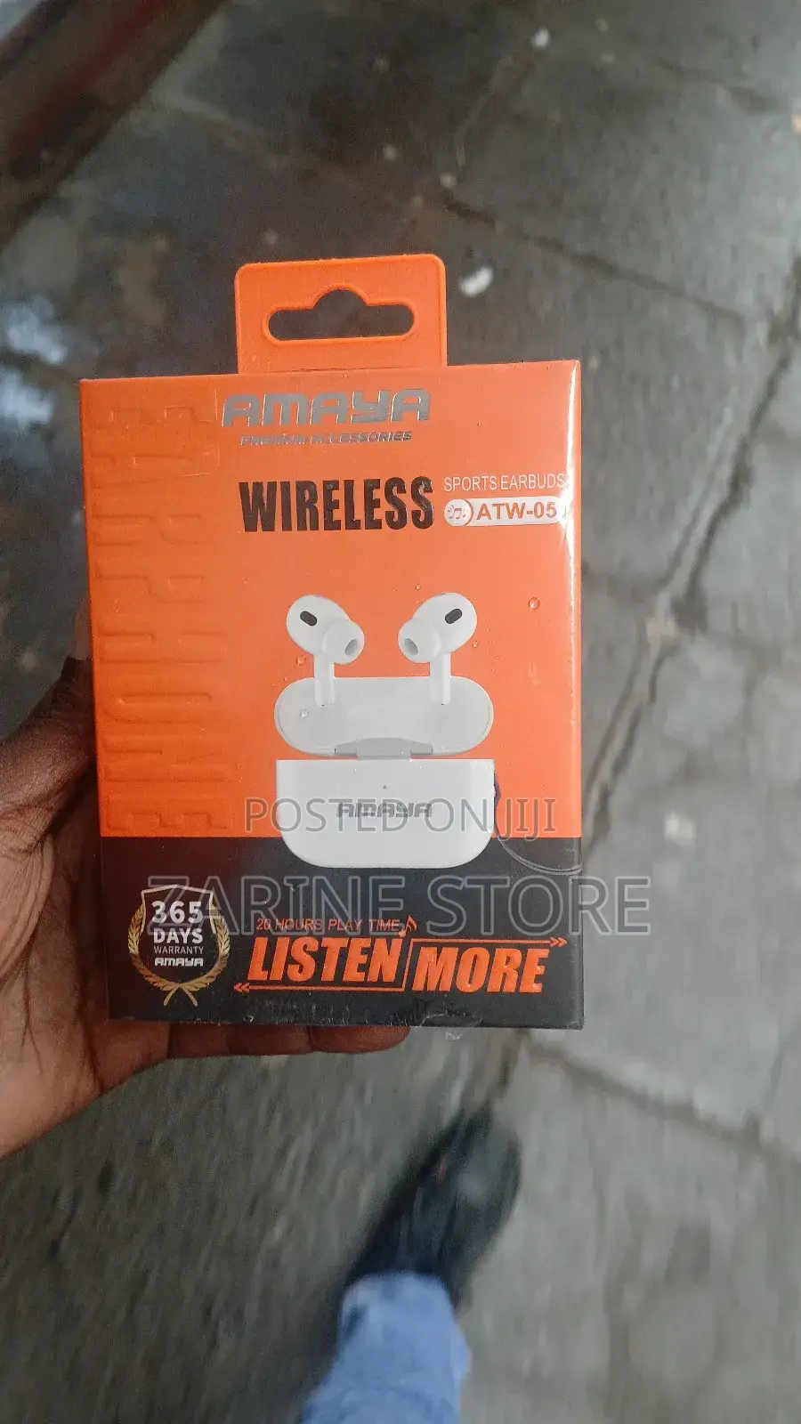Amaya Wireless Earpods With Heavy Bass