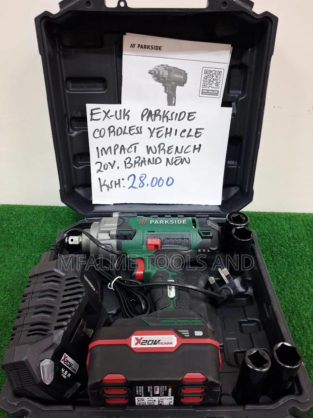 Cordless Impact Wrenchbrand New 20v/4a Parkside - Ex-Uk