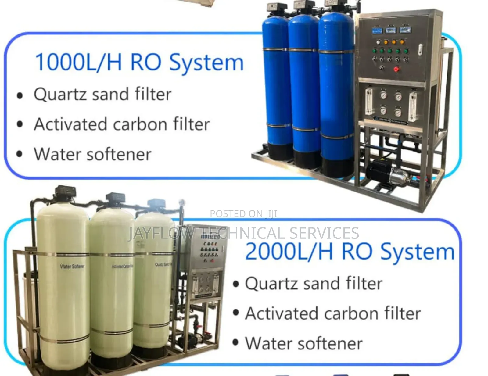 Reverse Osimosis System 3000 Litrs Per Hour