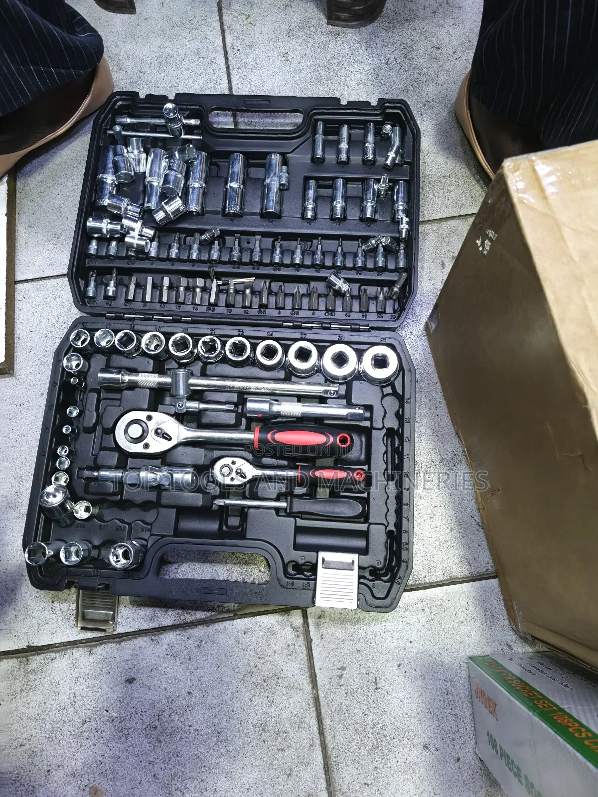 Professional 108 Pcs In 1 Socket Set For Manual Repair