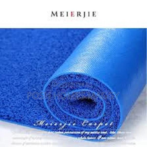 Blue PVC Anti Slip High Quality Carpets - main view