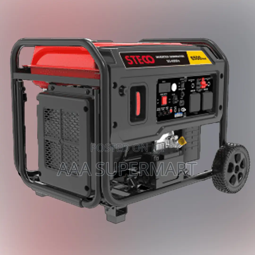 Steco Duel Fuel Inverter Generator 5500w (Petrol) 4500w (Lpg)