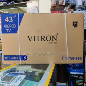 *Vitron 43" Smart Android Frameless With Bluetooth