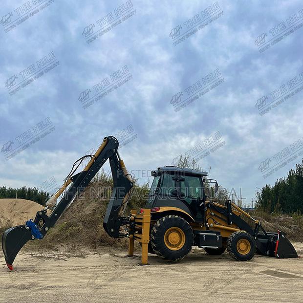 Deluxe Backhoe Loader - main view