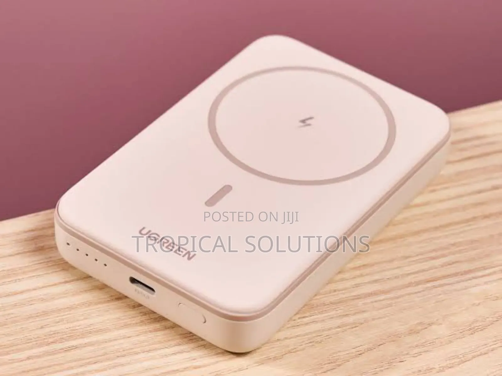 Ugreen 10000mah Magnetic Wireless Power Bank Beige Pb561