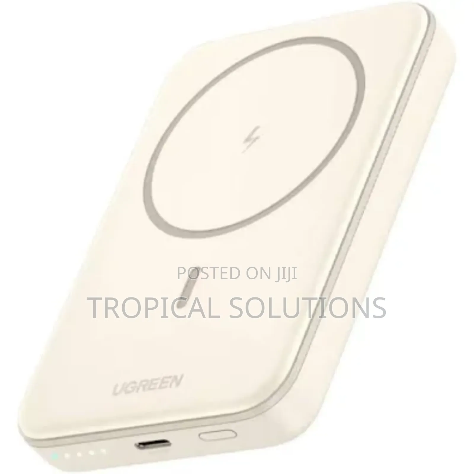 Ugreen 10000mah Magnetic Wireless Power Bank Beige Pb561