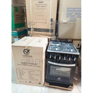 Sarah Tech Standing Cooker 3 + 1 Cooker