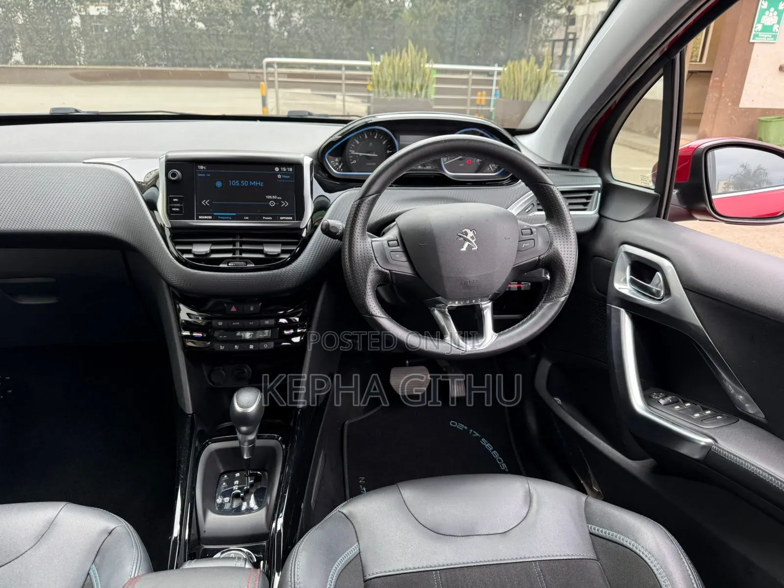 Peugeot 2008 1.2 PureTech (130 Hp) 2019 Red