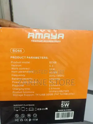 Amaya Premium Accessories Bluetooth Speaker
