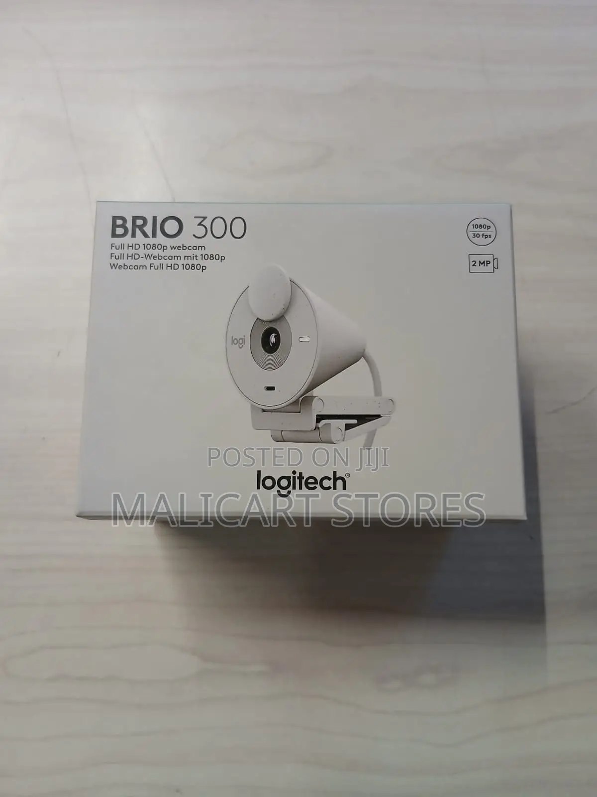 Logitech Brio 300 Off-White 1080p Full Hd Webcam – 960-001436