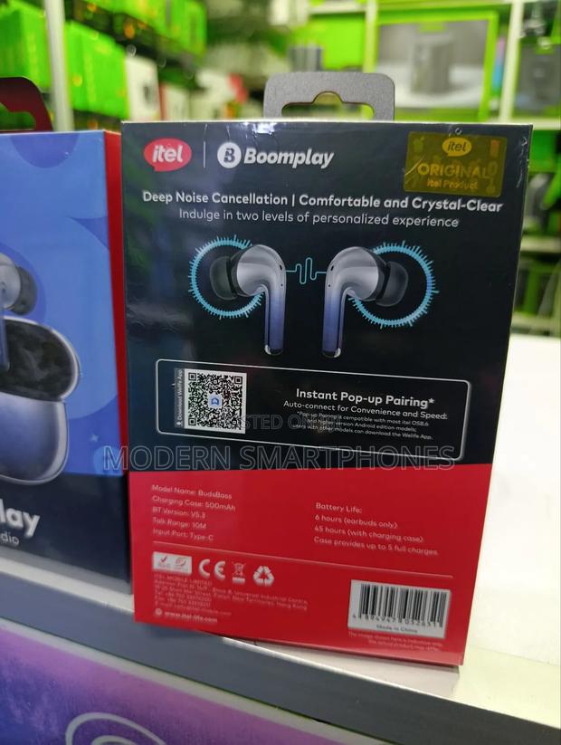 Itel Budsplay Buds Bass 4 Mic, Enc - thumbnail 3