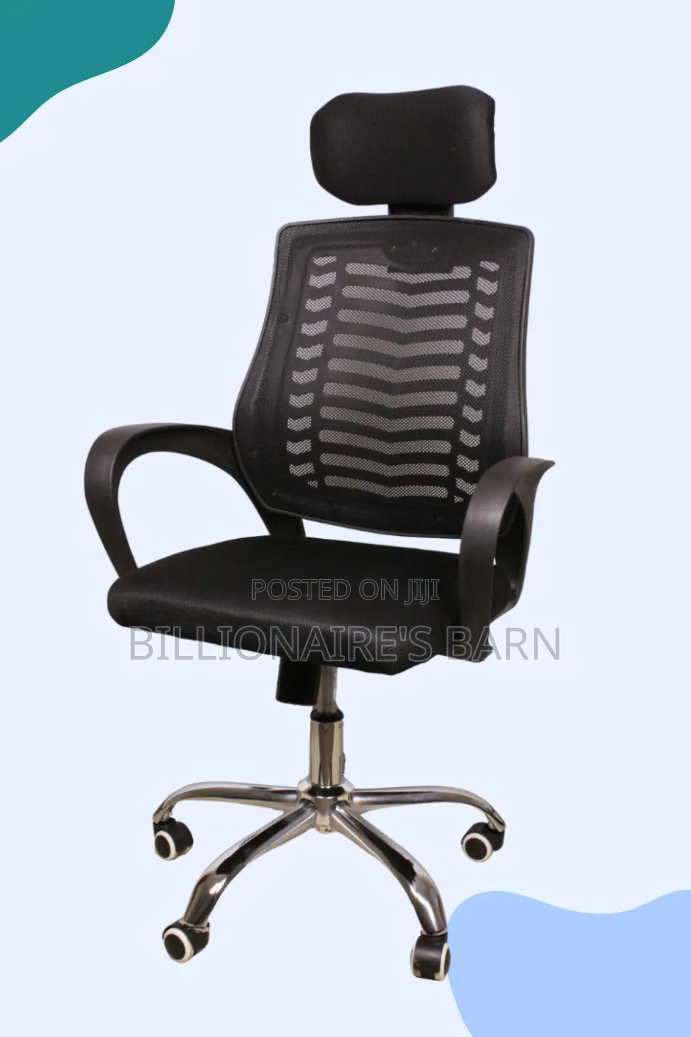 Posture Office Mesh Chair With Lumbar Support