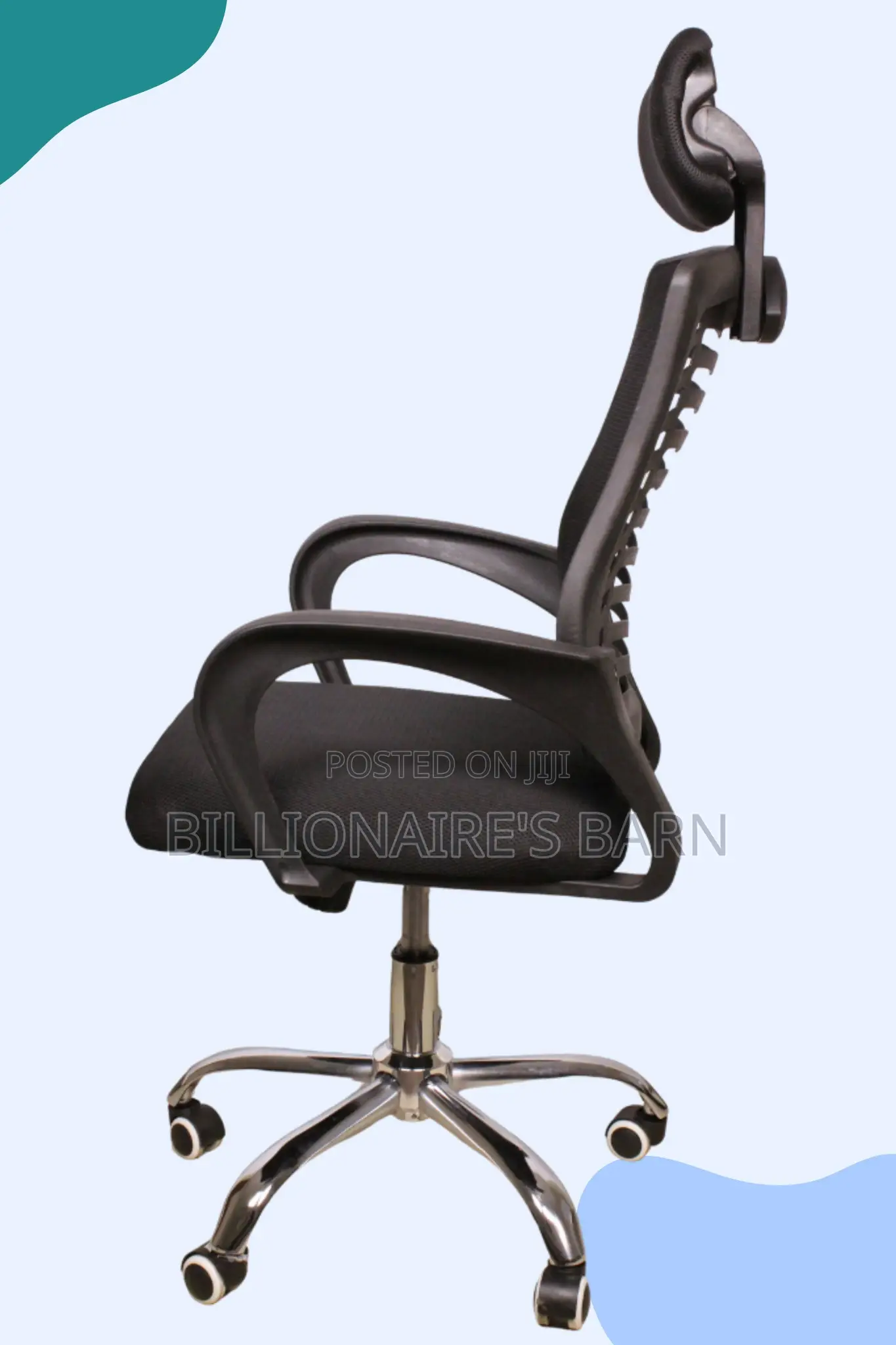 Posture Office Mesh Chair With Lumbar Support