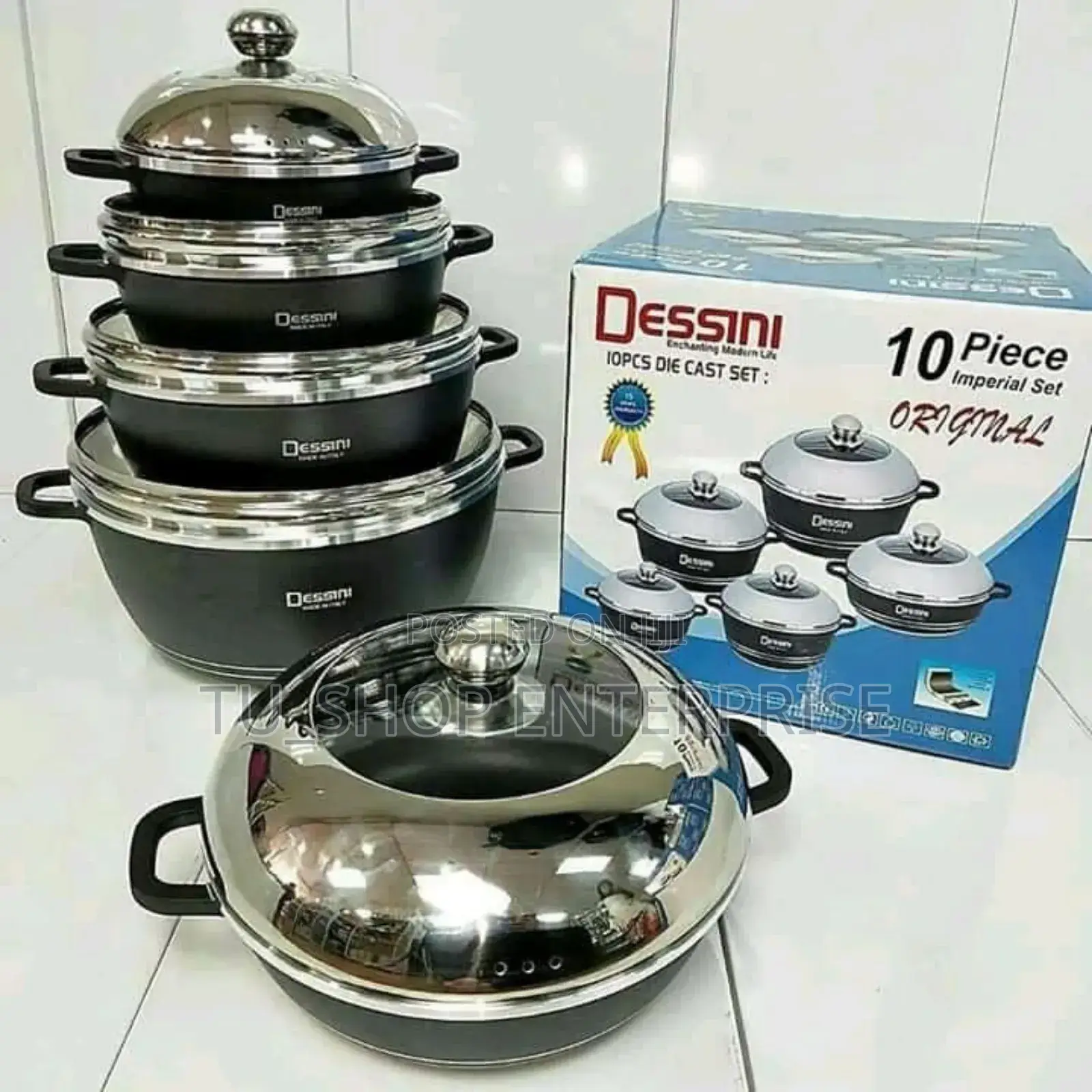 Cookware! 10 PCS Desini Cookware Set