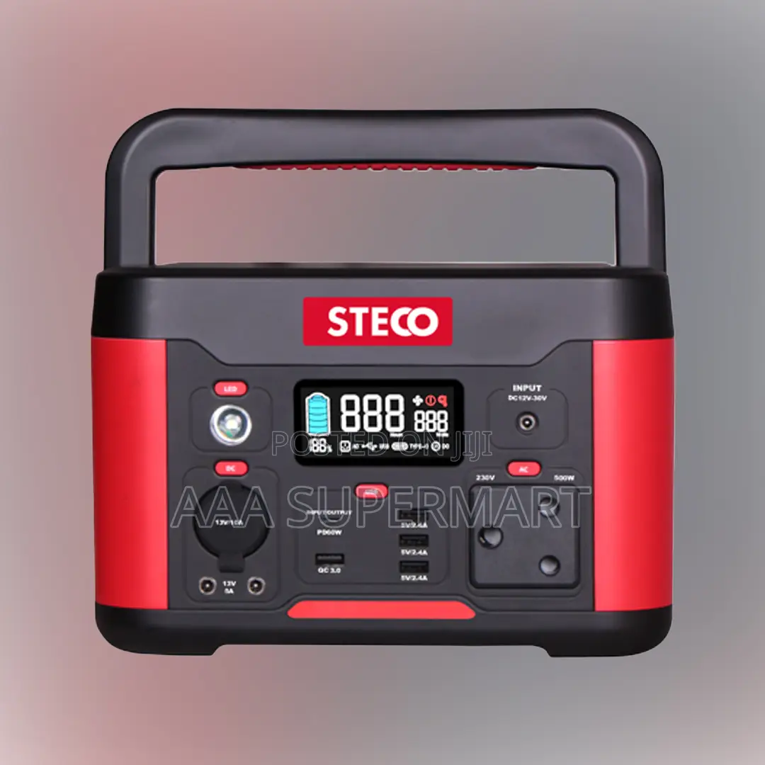 Steco Fast Charging Portable Power Station 500w