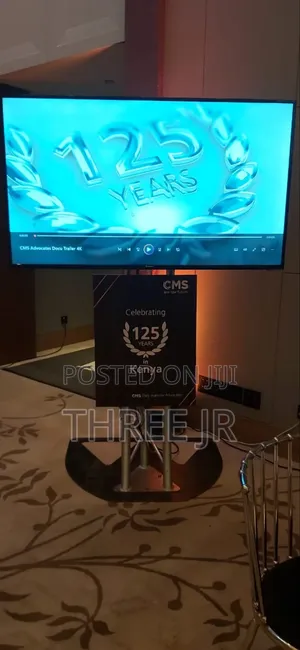 75 Inch Tv Screen for Hire Available in Meetings