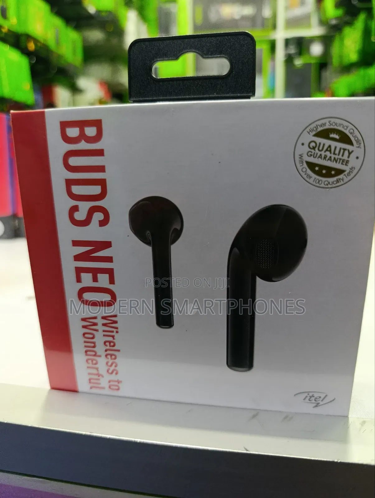 Itel- Buds Neo
30hrs Play Time Bluetooth Earphones