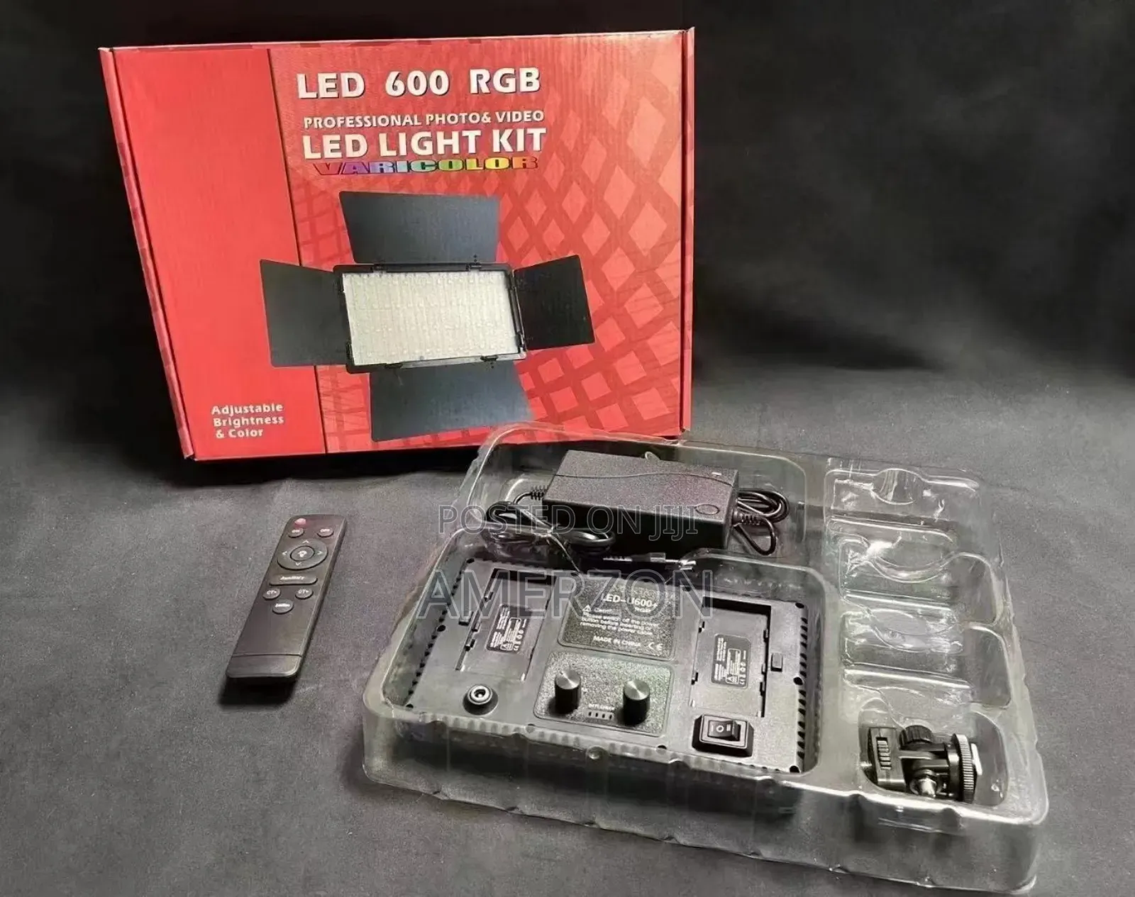 Pro Led 600 RGB Makeup Up Light and Video Light Full-Color Camera
