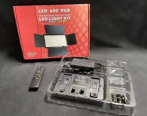 Pro Led 600 RGB Makeup Up Light and Video Light Full-Color Camera