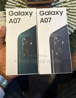 New Samsung Galaxy A07 4G 128 GB Black