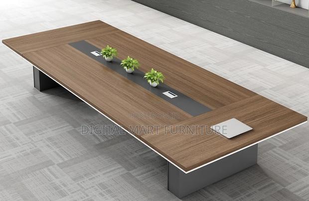 Office Table: 3 Meter Office Conference Room Table - thumbnail 3